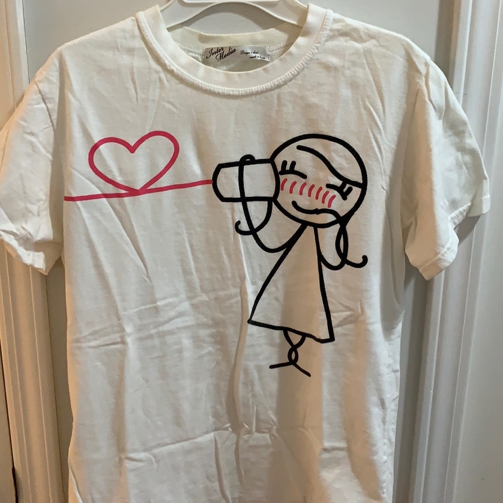Cute heart T-shirt